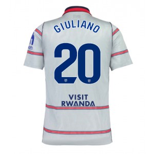 Atletico Madrid Giuliano Simeone #20 Jalkapallovaatteet Kolmaspaita 2026-27 Lyhythihainen